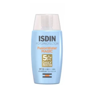 کرم ضد آفتاب بدون رنگ ایزدین SPF 50 مدل Water Magic حجم 50 میلی‌لیتر