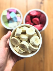 میوه موز پفکی