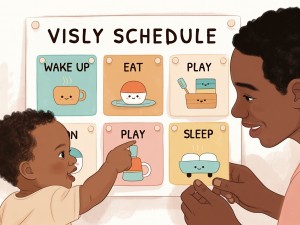 دانلود تقویم تصویری (Visual Schedule) برای روتین روزانه کودک اوتیسم