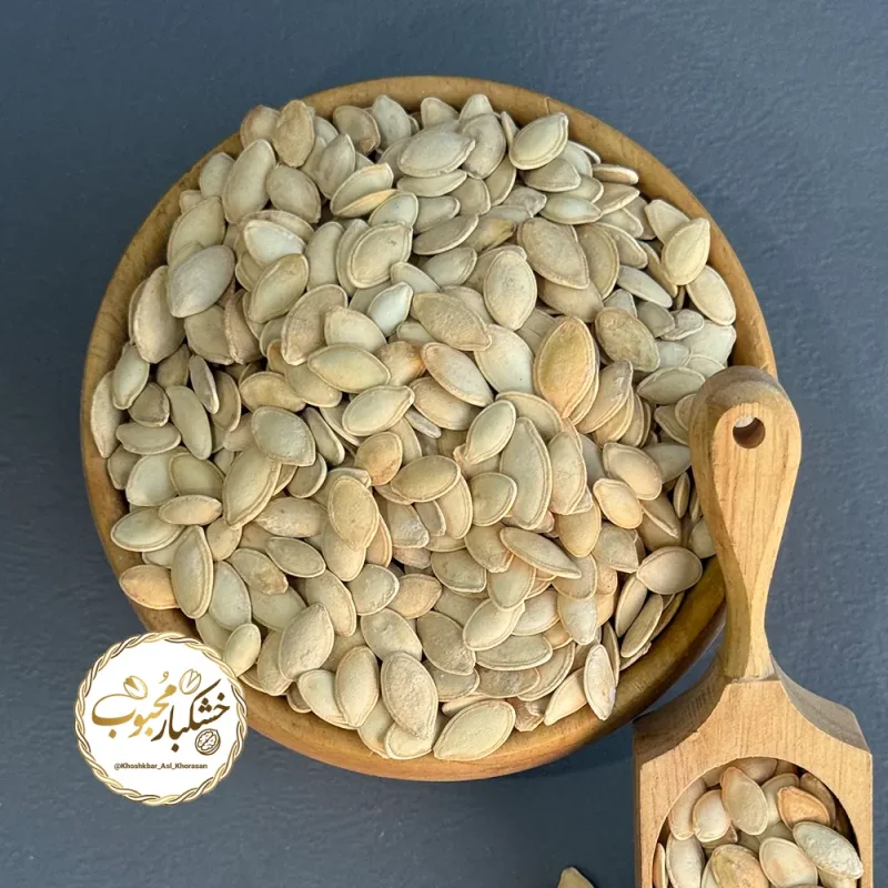 تخمه کدو گوشتی درشت و تازه