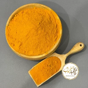 زردچوبه اعلا زعفرانی  ترکیب زرد چوبه اعلا با پرچم زعفران