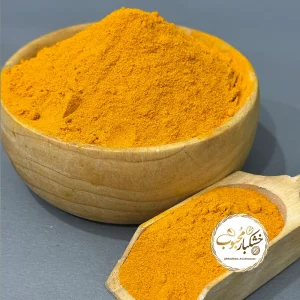 زردچوبه اعلا زعفرانی  ترکیب زرد چوبه اعلا با پرچم زعفران