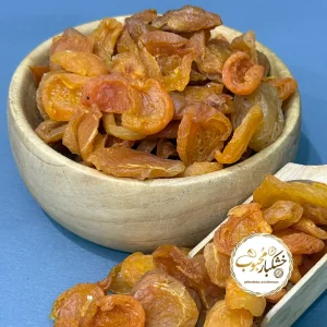 برگه زردالو درشت تمیز