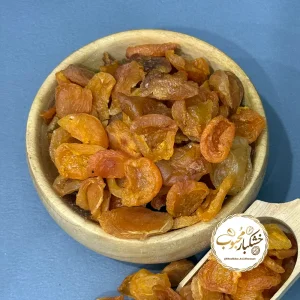 برگه زردالو درشت تمیز