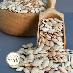 تخمه کدو گوشتی درشت و تازه