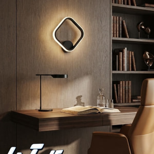 شب خواب دیواری مدل مربع ۲۰×۲۰ سانتی‌متر کد DMR-B
