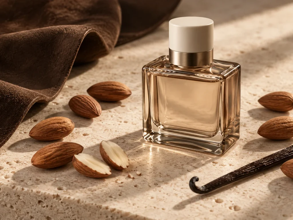 بادام در عطر چه بویی دارد؟ از وانیل نرم تا چرم و آلبالو
