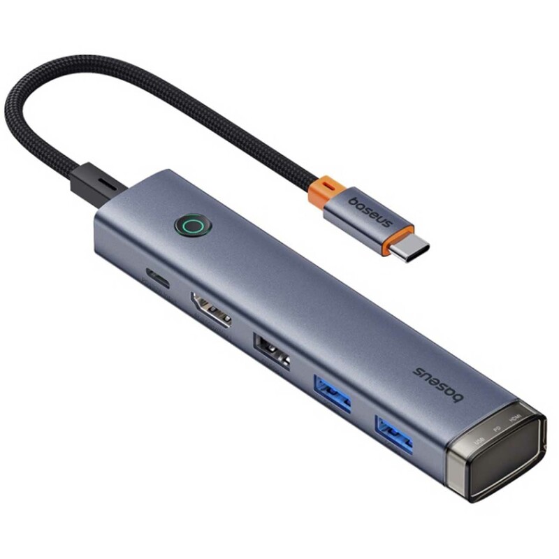 هاب تایپ سی 6 پورت بیسوس Baseus BS-OH166