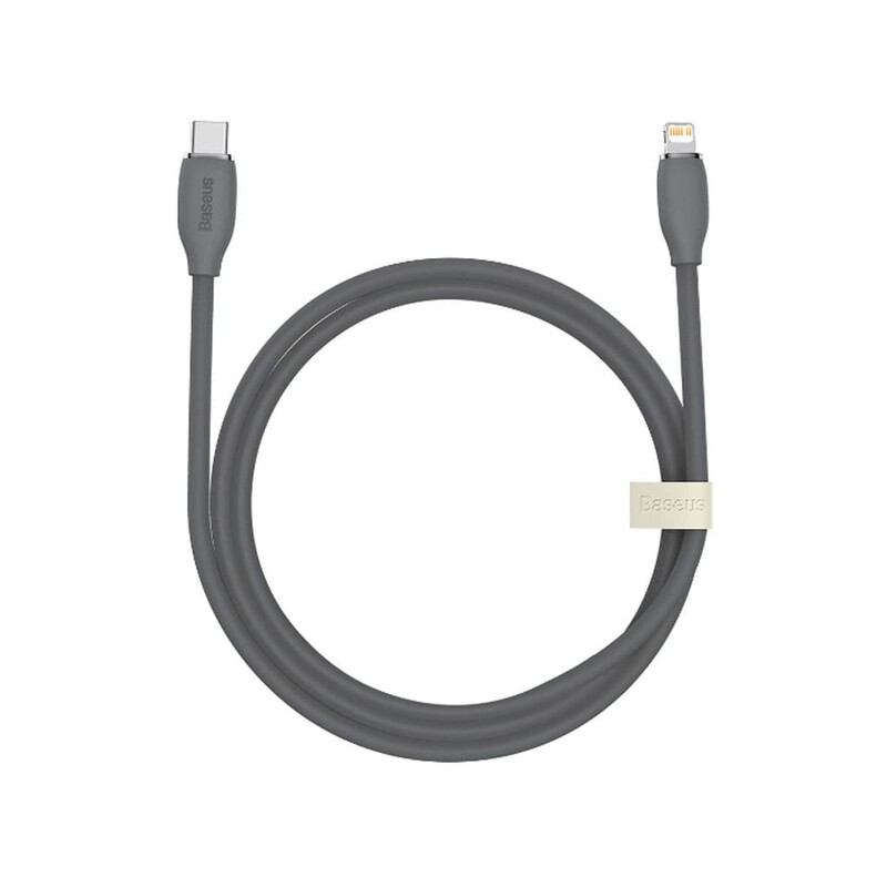 کابل تایپ‌سی به لایتنینگ بیسوس Baseus CAGD020001 Jelly Liquid Silica Gen Series Type-C to iP Fast Charging Data 1.2M