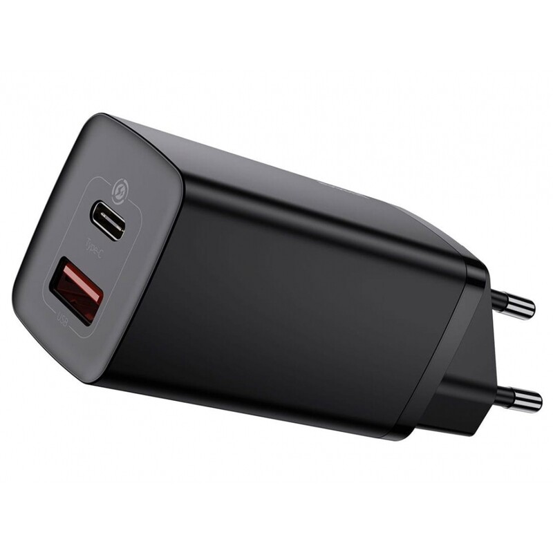 شارژر دیواری فست بیسوس Baseus GaN2 Lite Quick ChargerC+U 65W CCGAN65UE