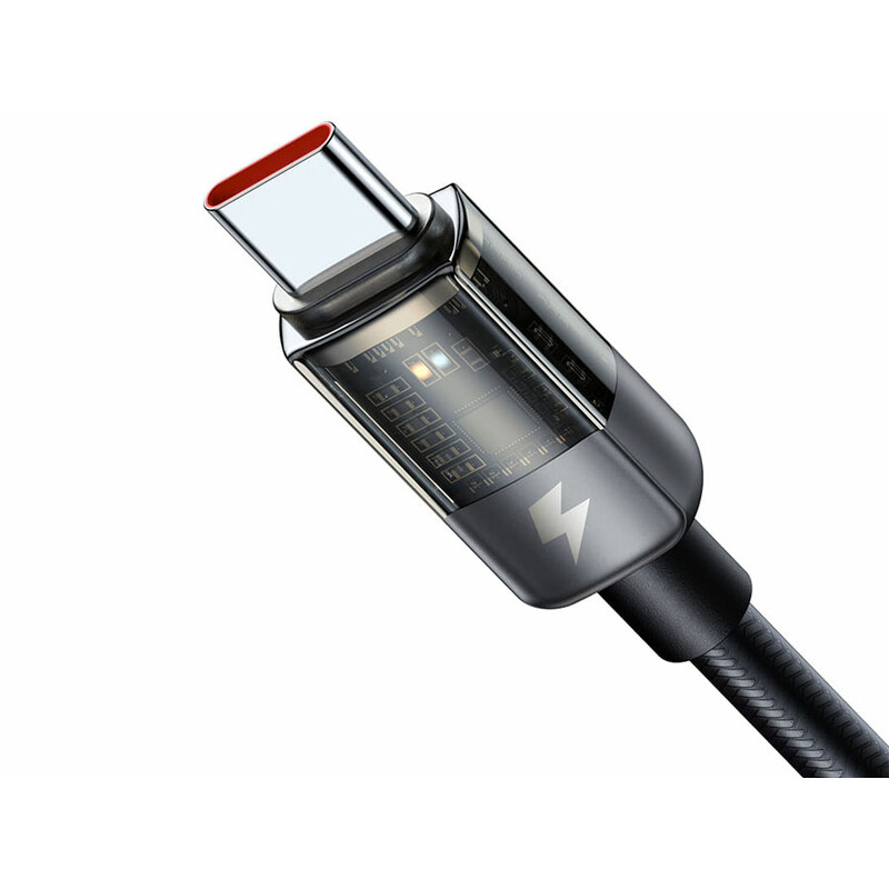 کابل سوپر فست شارژ و انتقال داده تایپ سی به تایپ سی 100 وات 1.2 متری مک دودو Macdodo CA-284 Type-C to Type-C Cable