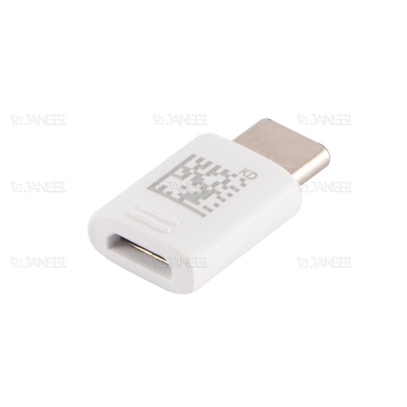 تبدیل میکرو یو اس بی به تایپ سی  سامسونگ Samsung Type C To Micro USB Adapter
