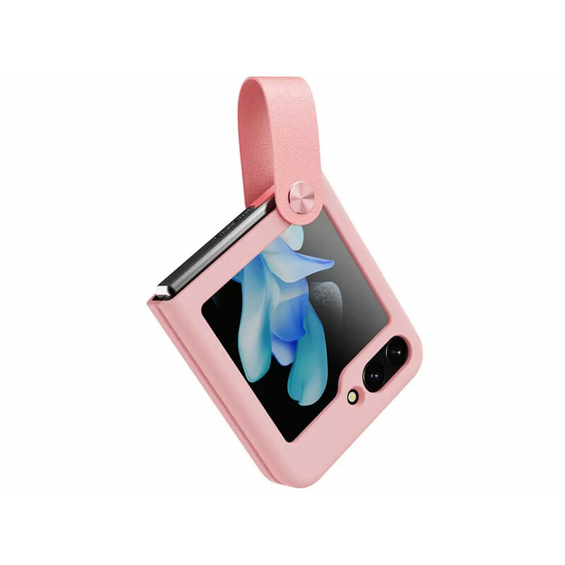 قاب سامسونگ زد فیلیپ 5 نیلکین Nillkin Flex Flip Finger Strap liquid silicone phone case Samsung Galaxy Z Flip 5