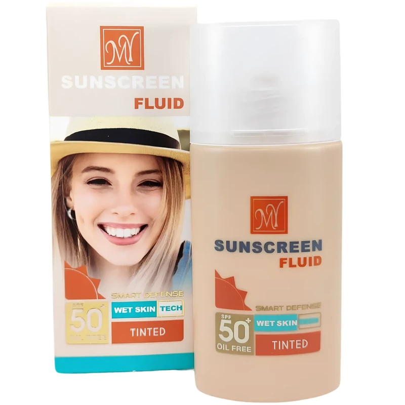 فلوئید ضد آفتاب رنگی مای مدل Smart Defense حجم 50 میلی لیتر SPF50