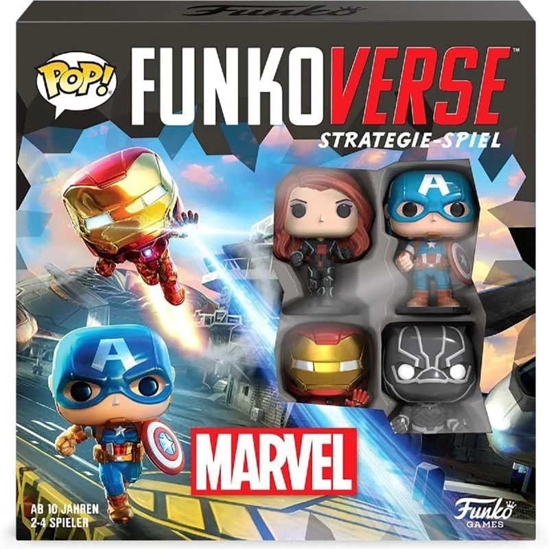 بازی فکری فانکوورس Funkoverse مدل Marvel 100 نسخه 4 کاراکتری