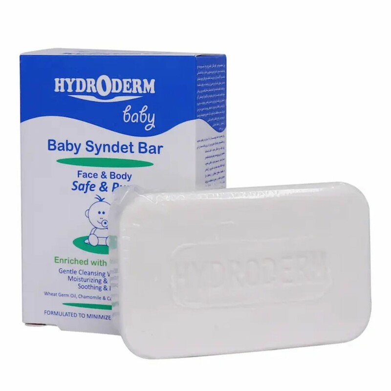 پن شستشوی صورت و بدن کودک هیدرودرم Hydroderm مدل Baby Syndet Bar