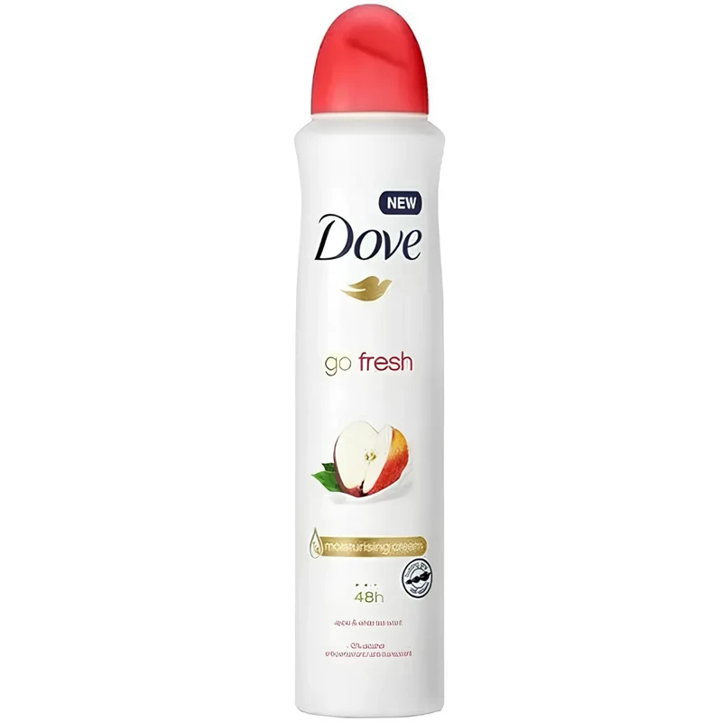 اسپری دئودورانت زنانه سیب و چای داو Dove Go Fresh حجم 250ml