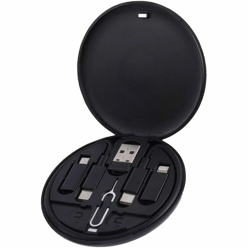 مجموعه کابل و مبدل موبایل هایکواستار مدل HS-T09 با باکس نگهدارنده