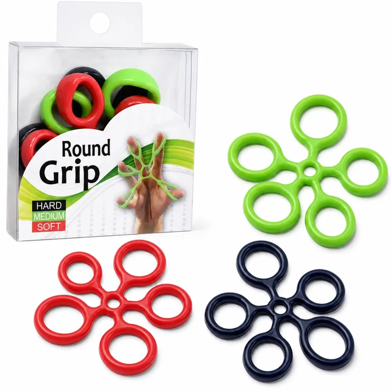 کش تقویت انگشت ROUND GRIP مدل 289TR-3 سه تایی با 3 مقاومت