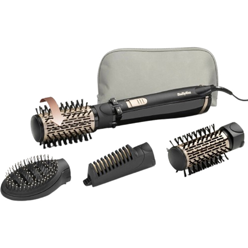 سشوار برس دار چرخشی بابلیس BABYLISS مدل AS964ROE توان 1000 وات