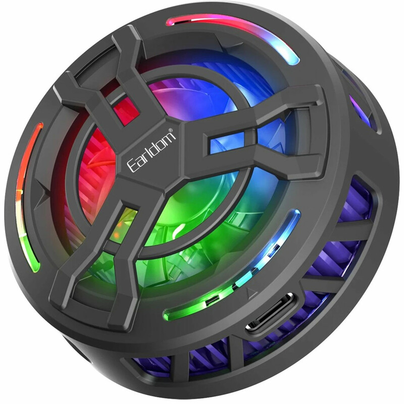 فن خنک کننده گوشی ارلدام  Earldom مدل ET-F20 با نور LED