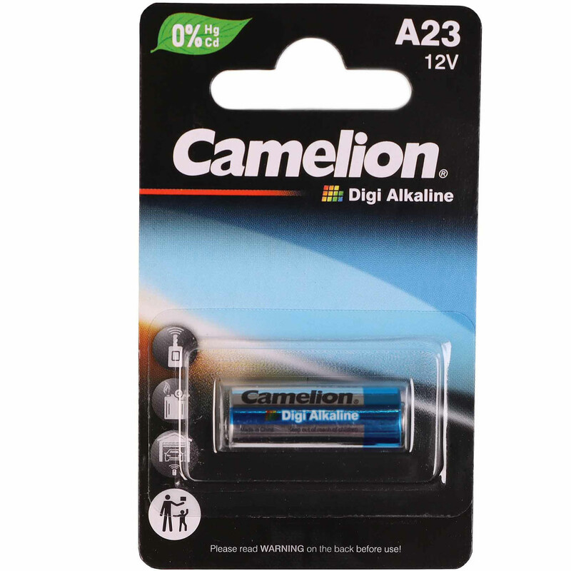 باتری ریموت کنترل آلکالاین کملیون Camelion سایز A23 / 23A