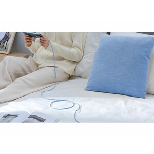 کابل CAGD020001 ژله ای و فست شارژ دارای کانکتورهای تایپ سی و لایتنینگ