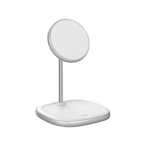 استند شارژر وایرلس بیسوس Baseus Swan Magnetic Desktop Bracket Wireless Charger