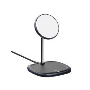 استند شارژر وایرلس بیسوس Baseus Swan Magnetic Desktop Bracket Wireless Charger