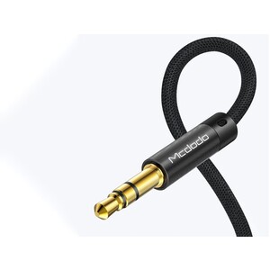 کابل انتقال صدای مک دودو Mcdodo CA-664 Audio Cable DC3.5 Male to Male 1.2M دارای کیفیت ساخت بالا