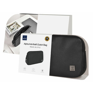 کیف لوازم جانبی دارای قفل رمزدار ویوو  WIWU Alpha Anti-Theft Clutch Bag