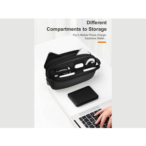 کیف لوازم جانبی دارای قفل رمزدار ویوو WIWU Anti-Theft Salem Pouch