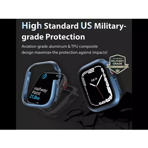 قاب محافظ اپل واچ 45 میلی‌متری سری 7 ویوو wiwu Defense Armor 45mm Watch case