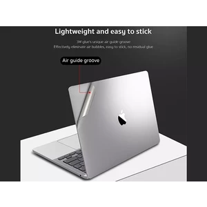 بهترین کاور محافظ بدنه مک بوک پرو 16 کوتتسی Coteetci MacBook fuselage film set  2021 New MacBook Pro 16 (A2485) 15002-GY