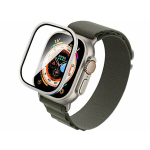 خرید محافظ صفحه نمایش اپل واچ اولترا 49 میلی متری با قاب آلیاژ تیتانیوم کوتتسی Coteetci iWatch ultra film 49mm 24011