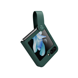 بهترین قاب سامسونگ زد فیلیپ 5 نیلکین Nillkin Flex Flip Finger Strap liquid silicone phone case for Samsung Galaxy Z Flip 5