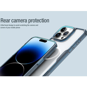 فروش قاب محافظ ژله ای آیفون 15 پرو مکس نیلکین Nillkin Apple iPhone 15 Pro max Nature TPU Pro Magnetic Case