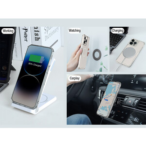 خرید قاب محافظ ژله ای آیفون 15 پرو مکس نیلکین Nillkin Apple iPhone 15 Pro max Nature TPU Pro Magnetic Case