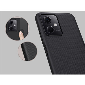 فروش قاب محافظ ردمی نوت 125G نیلکین Nillkin Xiaomi Redmi Note 12 5G/POCO X5 5G Super Frosted Shield