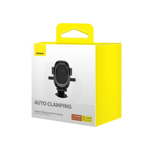 خریدارزانترین هولدر دو منظوره بیسوس Baseus UltraControl Pro Series Clamp-Type Holder Car C40351600113-00