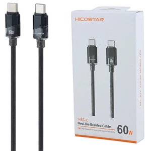 سیم  تایپ سی 60 وات هایکو استار Hicostar مدل  145C-C یک متر