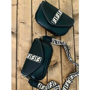 کیف اسپرت کد 1660 مدل طرح FENDI بند نواری