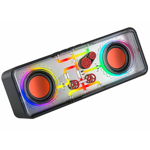 Recci RSK-W38 Space Station Series RGB LED Lighted Bluetooth Speaker