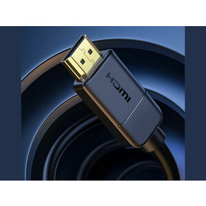 کابل اچ‌دی‌ام‌آی به اچ‌دی‌ام‌آی دو متری بیسوس Baseus HDMI 2.0 cable 4K 60 Hz 3D HDR 18 Gbps CAKGQ-B01
