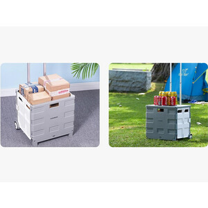 کیفیت چرخ نگهداری مواد غذایی تاشو شیائومی Foldable Xiaomi Maiwei Food Storage Container 35L TN-SNX01