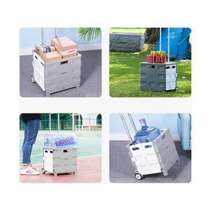 خرید چرخ نگهداری مواد غذایی تاشو شیائومی Foldable Xiaomi Maiwei Food Storage Container 35L TN-SNX01