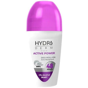 رول ضد تعریق بانوان هیدرودرم مدل Active Power حجم 50 میلی لیتر