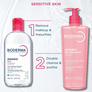 میسلار واتر بایودرما Bioderma مدل Sensibio H2O حجم 250ml