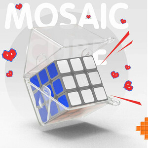 کیس شفاف مکعب روبیک گنز 328