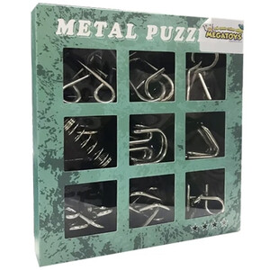 پازل فلزی مدل 3009A مجموعه 9 عددی